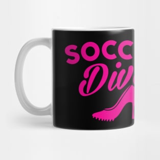 Soccer Diva Cute Women's Soccer Player Girls Mug